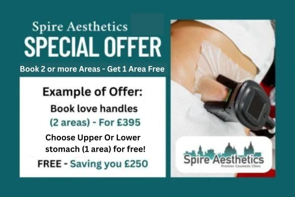 Fat Freezing Promotion Hampton from Spire Aesthetics - Book Today!
