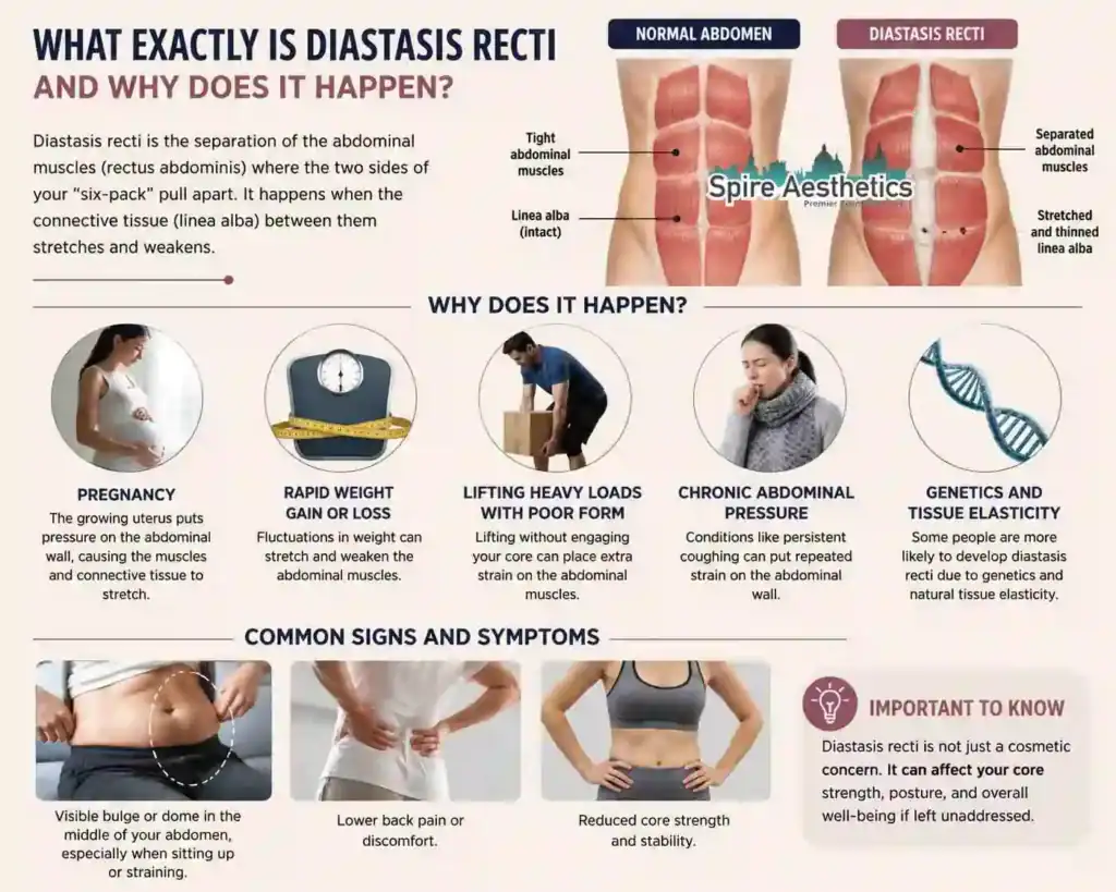 What Exactly Is Diastasis Recti and Why Does It Happen Hampton?