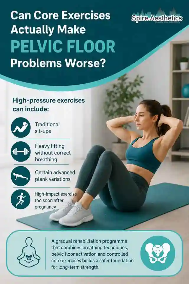 Can Strengthening Your Core Alone Actually Make Pelvic Floor Problems Worse Hampton?